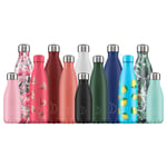 Chilly's Water Bottle | Stainless Steel and Reusable | Leak Proof, Sweat Free | City Break - Paris | 500ml