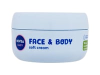 Nivea - Baby Face & Body Soft Cream - For Kids, 200 ml