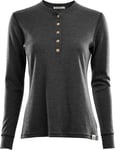 Aclima Women's WarmWool Granddad Shirt Marengo, L