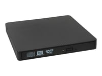 Ibox Ied03 - Diskenhet - Dvd-Rw (-R Dl) - 8X/8X - Usb 3.2 Gen 1 - Extern - Svart