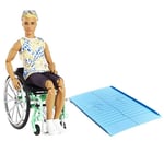 Barbie Ken Docka med rullstol Made To Move