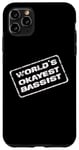 Coque pour iPhone 11 Pro Max Musicien de groupe de guitare Bassist World's Okayest
