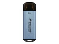 Transcend Esd300c - Ssd - 512 Gb - Extern (Portabel) - Usb 3.2 Gen 2X1 (Usb-C Kontakt) - Himmelsblå