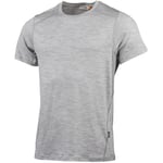 Lundhags Gimmer Merino Lt Ms Tee, mellanlager, herr, grå
