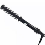 OMEGA Slimline 13mm Heated Hair Styling Hot Brush BLACK Curling Tong Swivel Cord