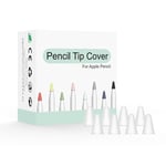 Capida Apple Pencil - skyddsfodral Tip för Pen 8 stk. Vit