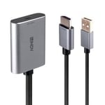 Lindy HDMI to USB Type C Converter with Power