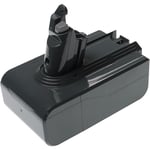 EXTENSILO 1x Batterie compatible avec Dyson V6 Top Dog, V6 Slim, V6 Motorhead Pro Exclusive aspirateur noir (5000mAh, 22,2V, Li-ion)