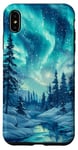 iPhone XS Max Aurora Borealis Hiking Outdoor Hunting Forest Case