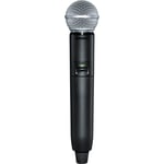 Shure GLXD2+ Dual-Band Wireless Handheld Transmitter with SM58 Microphone