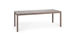 RIO Bord 85x140/210cm Tortora
