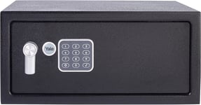 Yale Laptop Value Black Safe with Digital Keypad- 20 x 43 x 35 cm  - YLV/200/DB1