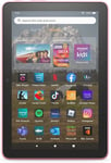 Amazon Fire HD 8 tablet | 8 inch HD Display, 64 GB, 2022 with ads, Rose 12th Gen