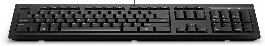 HP 125 Wired Keyboard Black