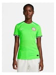 Nike Nigeria 2023 Women's Home Stadium Short Sleeved Shirt - Green, Green, Size S, Women