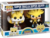 Figurine Funko Pop - Sonic Le Hérisson - Sonic Le Hérisson Super Tails & Super Silver (48283)