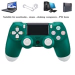 HALASHAO PS4 Controller Camouflage, PS4 Controller for Playstation 4, PS4 Wireless Bluetooth Game Controller Joystick Gmaepad with high precision touchpad,Alpine Green,snowflake