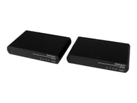 Startech.Com Usb Hdmi Över Cat5e/Cat6 Kvm-Konsolförlängare Med Okomprimerad Video På 1080P – 100 M - Förlängare För Tangentbord/Video/Mus/Usb - Över Cat 5E/6 - Upp Till 100 M - För P/N: Sva5m4neua
