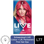 Schwarzkopf LIVE 2-in-1 Colour + Lift Permanent Hair Dye Deep Coral L77