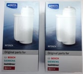 2x Siemens BRITA INTENZA coffee espresso machine maker water filter cartridges