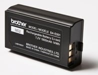 Brother BA-E001 - Batteri för skrivare - Litiumion - för Brother PT-P750; P-Touch PT-750, E300, E500, E550, H500, H75, P750; P-Touch EDGE PT-P750