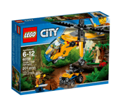 LEGO CITY 60158 Jungle Cargo Helicopter 201 pcs 6+~ NEW & LEGO SEALED~