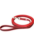 Julius-K9 C&G - Super-grip leash red/grey 20mm/3.0m with handle