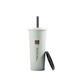 XWHKX 500Ml Drinking Cup Portable Kettle Cup Tumbler With Straw Cover