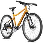 Prometheus Bicycles PROMETHEUS BICYCLES PRO®lasten polkupyörä 26 tuumaa musta matta Orange SUNSET