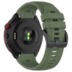 Garmin Approach S70 42mm - Silikon armband 20mm Mörkgrön