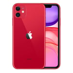 Apple Iphone 11 128 Go Rouge Reconditionne Grade eco + Coque