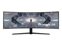 Samsung Odyssey G9 C49G94TSSP - QLED monitor - böjd - 49" - 5120 x 1440 Dual Quad HD @ 240 Hz - VA - 1000 cd/m² - 2500:1 - DisplayHDR 1000 - 1 ms - H