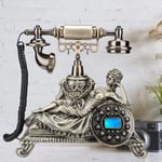 Telephone European Home Vintage Multifunction Telephone with High Definition Call and Large Clear Button Retro Telephone for Home Office