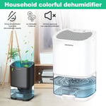 Portable 1000ml Electric Dehumidifier New for Home Condensation Moisture Damp UK