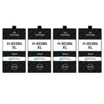 4 Black Ink Cartridges for HP Officejet 6950 & Pro 6960, 6970, 6975 All-Ink-One