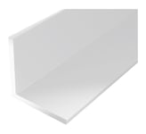 Profilé angle plastique 2000/10x10mm blanc