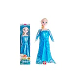 Unbranded (Elsa) 30cm Disney Frozen Anna Elsa Princess Doll 6 Movable Joints With Gift Box