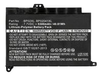 Coreparts - Batteri För Bärbar Dator - Litiumpolymer - 5300 Mah - 40.8 Wh - Svart - För Hp Pavilion Laptop 15