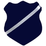 Aquarapid Medaljsköld Marinblå