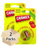 Carmex Moisturising Cherry Lip Balm Pot 7.5 g Cherry - PACK OF 2
