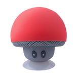 rongweiwang Cartoon Mushroom Bluetooth Speaker Suction speaker Portable speakers Cup Phone Bracket Portable Outdoor Small Stereo