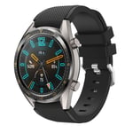 Silikonarmband Huawei Watch GT/GT 2 46mm/GT 2 Pro Svart