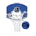 Wilson Mini NBA-Team Basketball Hoop, DALLAS MAVERICKS, Plastic