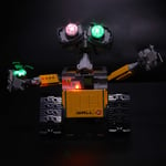 Led Lighting Kit for LEGO Ideas WALL E - Compatible with Lego 21303 Building Blocks Model (NOT Included The Model)