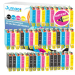 40 cartouche d'encre Jumao T128 compatibles pour Epson STYLUS SX130 125 SX430W