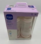 MAM Anti-Colic Baby bottles 320 ml, pack of 2 for girls, Teat size 2 (4 months+)