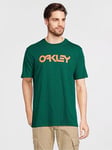 Oakley Mens Mark Ii Long Sleeve Tee 2.0 - Green, Green, Size Xs, Men