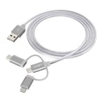 JOBY Charge and Sync 3-in-1 Cable 1.2m Space Grey