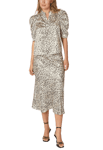 Neo Noir Roella Desert Dot Blouse Beige