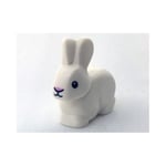 LEGO Animal White Standing Baby Bunny Rabbit Rare Collectable